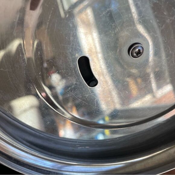 Metal Replacement Lid with Adjustable Steam Opening - Picture 7 of 10